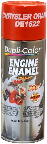 Dupli-Color EDE162207 Ceramic Chrysler Orange Engine Paint - 12 oz.