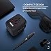 NIERBO Travel Adapter,International Power Adapter with USB C Ports,Universal Europe Plug Charger- Worldwide All in One AC Plug Socket(Auto-Resetting Fuse)