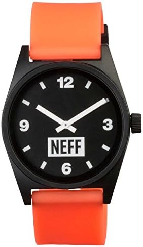 Neff Daily Watch Black Orange Wristwatch