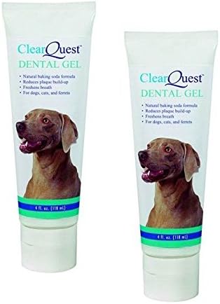 Dental Gel For Dogs &amp; Cats - Non-toxic Formula Cleans Teeth &amp; Freshen Breath !(2 Tubes)
