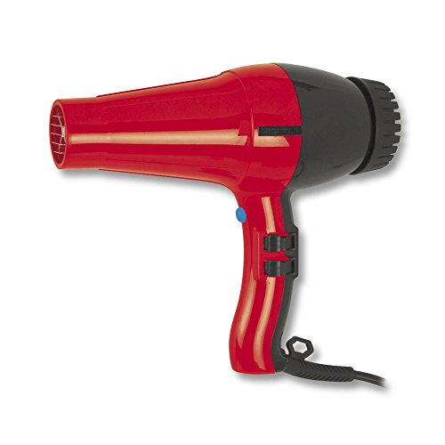 Pro Tools Ceramic/Ionic Turbo Dryer, Red and Black