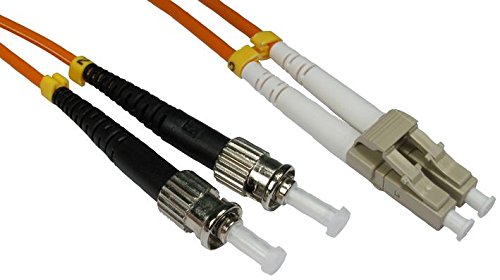 Pro Signal FB2M-LCST-100 10m LC-ST Duplex OM2 50/125µm Multimode Fibre Optic Patch Lead