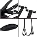 Qsmzz Šêx Hanging on Door Swing Set Kit – Deluxe Fantasy Adult Door Swing Swivel Swing with a Comfortable Seat for Couples – Holds up to 680 lbs – Adjustable (Color : Black)thumb 1