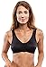 Carole Martin Full-Freedom Wireless Comfort Bras - 3 Pack White, Beige, Black-38