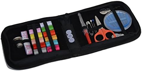 Compact Sewing Kit Portable Best For Travel &amp; Emergency Premium Quality