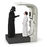 Hallmark 2016 Star Wars A New Hope Royal or Rebel, Vader and Leia With Sound, Christmas Ornament