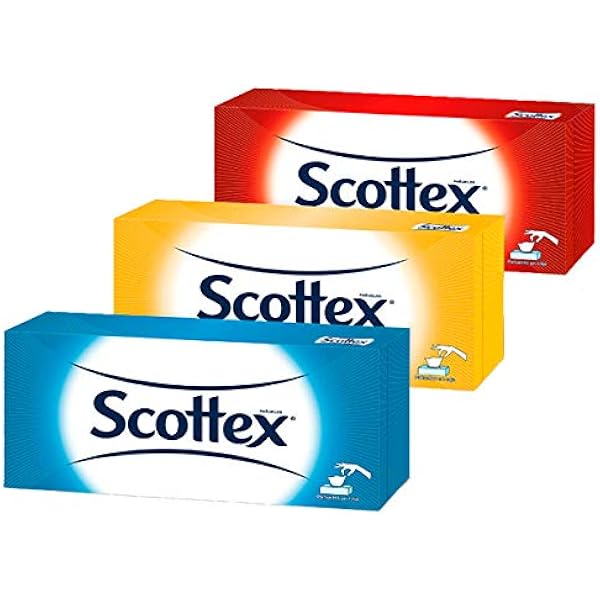 SCOTTEX pañuelos faciales caja 70 uds: Amazon.es: Salud y cuidado personal