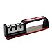 Goodia Kitchen Knife Sharpener, 3 Stage Manual Knife Edge Sharpener Diamond Tungsten Ceramic Slots, Non-Slip Base Sharpening System primary