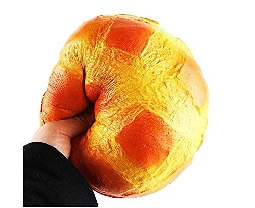 Squishy Toy Jumbo Colossal Pineapple Bun Bread Super Soft Slow Rising Squeeze Toy Relieve Stress Toy Gift New (Yellow) - Thumbnail 2