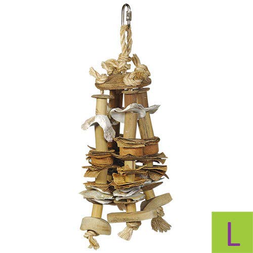 Planet Pleasures Nature Cluster Natural Bird Toy, Large/21