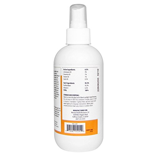 Dr. Mercola Flea and Tick Defense - 1 Spray Bottle (8 fl. oz.) - Natural Flea & Tick Control for Dogs & Cats - Healthy and Safe - Made with Essential Oils and Pure Water - Natural Flea Prevention