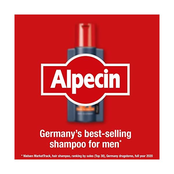 Alpecin Caffeine Shampoo C1 2x 375ml | Against Thinning Hair | Shampoo for Stronger and Thicker Hair | Natural Hair…