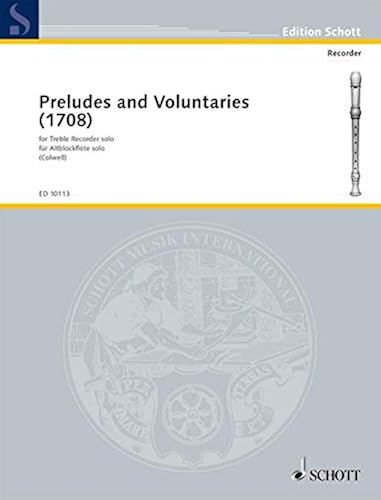 Download Preludes & Voluntaries Flûte a Bec PDF