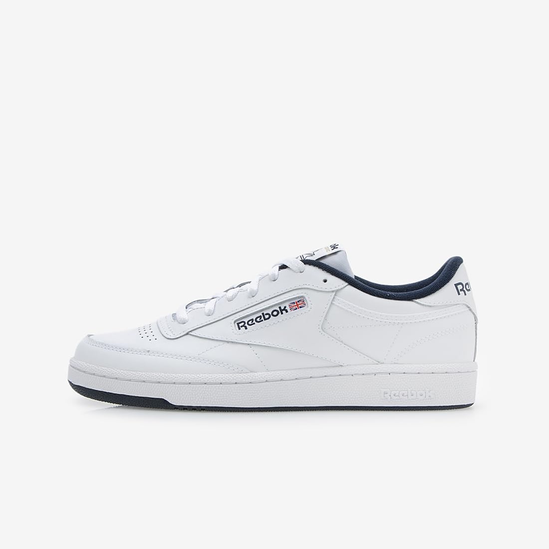 Reebok Herren Club 85 Fitnessschuhe, Weiß Intense White Navy, 42.5 EU 2
