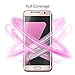 WANGCL Galaxy S7 Edge Screen Protector Full Screen Coverage 3D Pet Screen Protector Film Case Friendly for Samsung Galaxy S7 Edge Clear - Clear - 2 Piece
