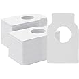 Juvale 300 Pack Wine Bottle Tags for Cellar Collection, Champagne, Hanging Labels for Name, Year, Tasting Notes (2.2x3.5 in, White)