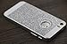 Iphone SE Case, Iphone 5 Case, Iphone 5s Case, A-Focus Bling Sparkle Glitter Crystal Rhinestone Hybrid Hard PC Cover Case + Tempered Glass Screen Protector for Iphone SE / 5 / 5s (Bling Silver)