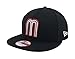 New Era 9fifty Snapback Mexico Hat Cap One Size Fits Most Men (BLACK, 1)