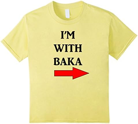 Kids I'm With Baka Anime Fan Tshirt 4 Lemon