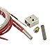 Syhonic Metal DIY Hot End for RepRap 3D Printer 1.75mm Filament, 0.4mm Nozzle, 12V 40W Heater, NTC 3950 Thermistor Hotend