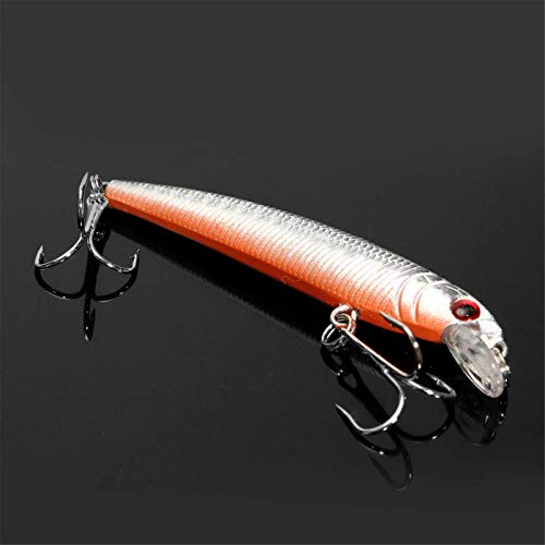 Angelköder Set43PCS Köder Angelköder Spinning River Sea Lakes Köder Fisch-Drillinge – Bild 6