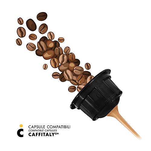 FRHOME-Caffitaly-100-Cpsulas-compatibles-Il-Caff-Italiano-Mezcla-Roma-Intensidad-10
