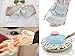 Yontree Floral Venise Lace Applique Sewing Trim Bridal Wedding Applique White 2 yards