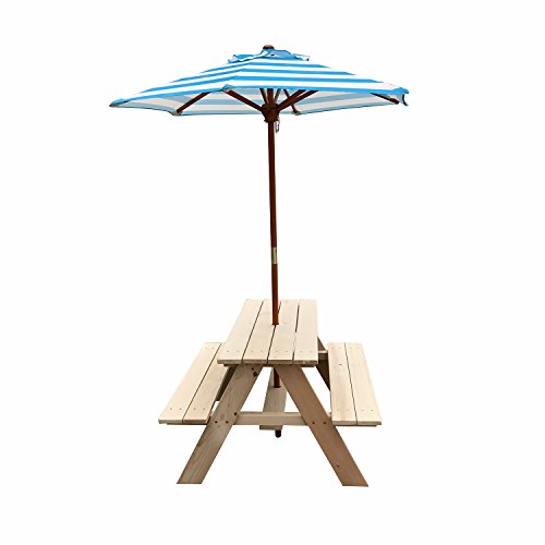 childrens wooden picnic table