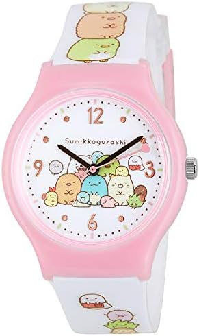 Amazon Co Jp J Axis Sumikko Gurashi Sx V10 Sgpi All Pattern Plastic Strap Watch Pink Wrist Watches