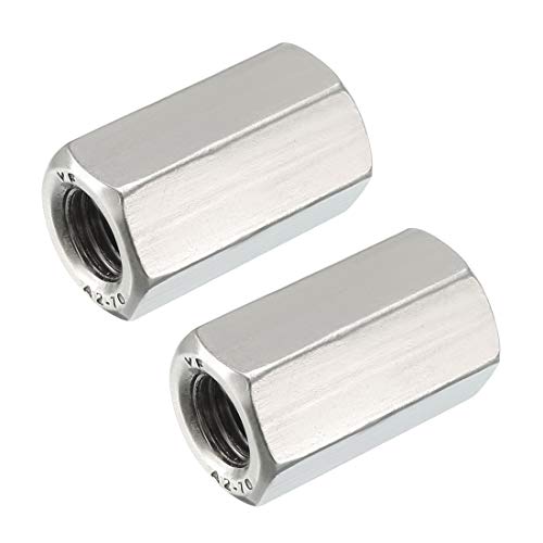 uxcell M10 X 1.5Pitch 30mm Length 304 Stainless Steel Metric Hex