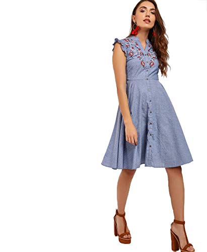 fbb denim dress
