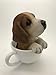 Pacific Giftware Adorable Teacup Pet Pals Puppy Collectible Figurine 5.75 Inches (Beagle)