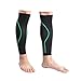 Kistar Compression Calf Sleeves(Pair) Unisex - Running & Cycling. Improves Circulation and Recovery (S/M)