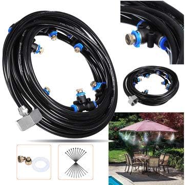 BrassStainless Nozzle Mist Function Adjustable Handheld Attachment - 1PCs