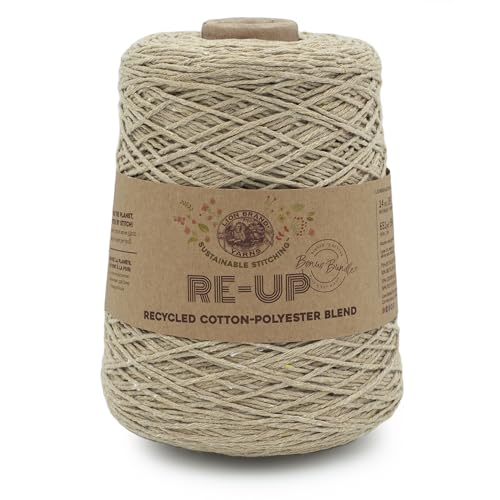 Lion Brand Yarn Re-Up Bonus Bundle Yarn, Mineral Springs