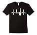 Bass Player Shirt - Bass Guitar Player Heartbeat T-Shirt T-Shirt