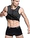 NINGMI Men Neoprene Vest Sweat Shirt Sauna Suit Slimming Weight Loss Workout Body Shaper