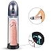 Automatic Penis Vacuum Pump for Men, Fovel Cock Enlarger with 4 Suction Intensities for Stronger Bigger Erections Improve, Rechargeable Male Enhancing Masturbator Sex Toy with Cylinder & Scale
