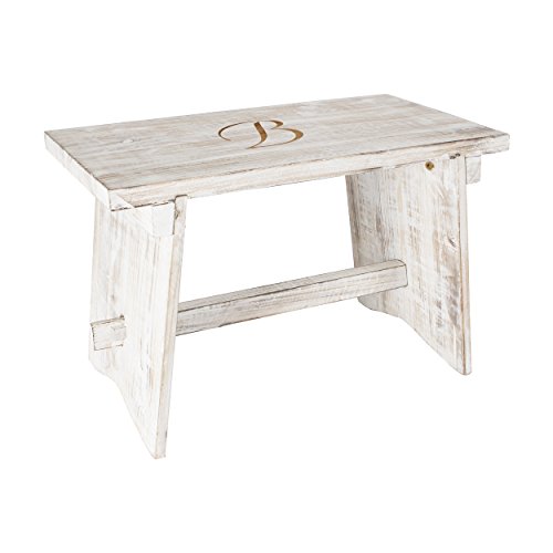 Personalized Wooden Guestbook Bench