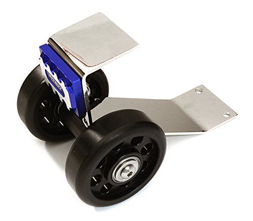 Integy RC Model Hop-ups C27190BLUE Metal Machined Wheelie Bar Kit for Traxxas X-Maxx 4X4