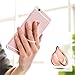 Cell Phone Ring Holder, iPhone Finger Grip/Stand/Kickstand/Car Mount,360°Rotation and 180°Flip,[Washable][Removable] for iPhone Ipad Samsung Galaxy Huawei (Rose)