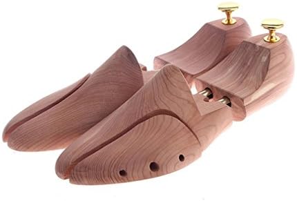 Twin Tube Red Cedar Wood Adjustable Shoe Shaper Men's Shoe Tree EU 39 40