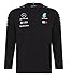 Mercedes Benz AMG Formula 1 Petronas Black Long Sleeve Drivers T-Shirt (XL)