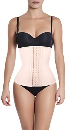 Waist Trainer for Weight Loss, Extra Firm Body Shaper, Tummy Cincher Fat Burner (2X-Large (36-38 Inches), Beige/Nude)