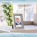 Icona Bay 4x6 Picture Frame (Heritage Gray Wood Finish, 6 Pack), Traditional Style Composite Wood Frame for Walls or Tables, Cherished Memories Collection