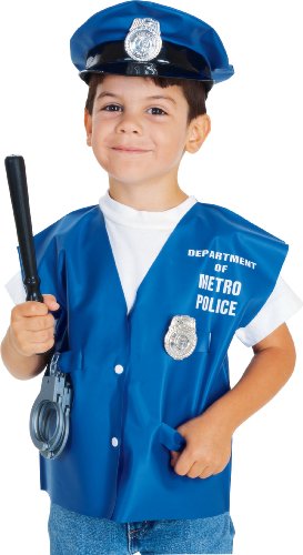 Childs Policeman Halloween Costume Accessory Kit