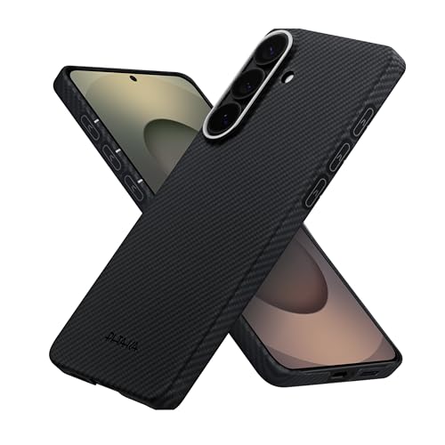 pitaka Ultradünne Hülle für Galaxy S26 aus Aramidfaser Schwarz/Grau