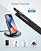ELEGIANT Wireless Charger, 10W Qi-Certified Wireless Charging Stand 0 to 90 Degrees Adjustable Fast Charging Galaxy S10 Plus S10E S9,Compatible with iPhone 11 11 Pro XS MAX XR XS X 8 8 Plus