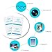 Lens Cleaning Wipes Glasses Cleaners Pre-moistened and Non-Scratching Eyeglass Wipes for Eyeglasses, Tablets, Camera Lenses, Screens, Keyboards and Other Delicate Surfaces - 110 Pcs