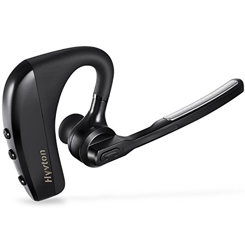 Bluetooth Headset,Wireless Business Headphones,In- Ear Earbud with Microphone,Compatible with Iphone Android Samsung Cell Phones, Hands Free Noise Cancelling Earphone for Driving,Running,Gym